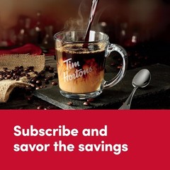 Tim Hortons Whole Bean Coffee – Medium Roast, 100% Arabica, 12oz