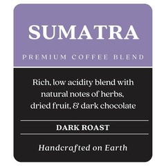 Copper Moon Dark_Roast Whole Bean Coffee, Sumatra Blend / 2 Lb..