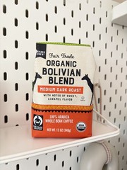 Trader Joe’s Organic Fair Trade Bolivian Blend Coffee 12oz