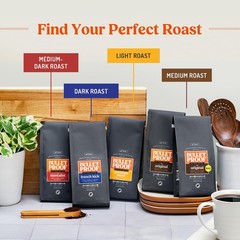 Bulletproof The Mentalist Medium-Dark Roast Whole Bean Coffee, 12 Ounces, Cle…