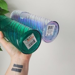 💚NEW🤍 Starbucks Iridescent Tumbler Set Green and White Unicorn Swirl Holiday