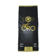 Cafe Oro Espresso Roasted Coffee Beans- Puerto Rican Coffee (2 pounds)