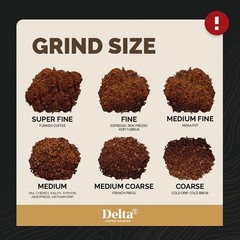 Delta Coffee Java Preanger | Arabica Coffee Whole Beans | Cake Aroma