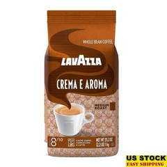 Medium Roast Whole Bean Coffee 2.2 lb Aromatic Espresso Blend Crema e Aroma New