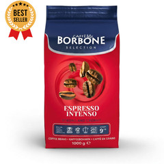 Espresso Intenso Whole Bean Coffee 100% Robusta Blend Medium Roast 2.2 Lb Bag