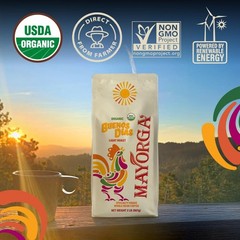 Coffee Buenos Días Blend, 2 lb bag – Bright Light Roast Coffee – Organic Coffee