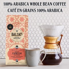 Balzac’s Coffee Roasters – Espresso Blend | Fairtrade Organic | 100% Arabica Who