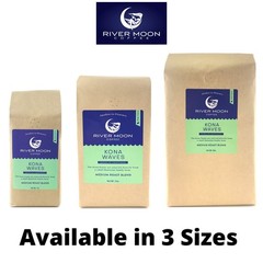 Kona Coffee Whole Bean 5 lbs – Medium Roast Hawaiian Blend, 100% Arabica, Sustai