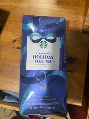 1LB STARBUCKS HOLIDAY BLEND 2025 Bean Coffee NEW B/B O4 – 2O-26