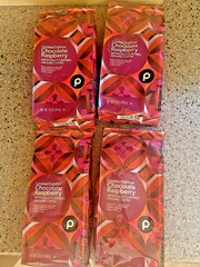 LOT of 4 Publix Limited Edition Chocolate Raspberry Ground Coffee, 12 oz each