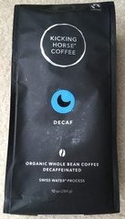 Kicking Horse Decaf Swiss Water Process Organic Whole Bean Coffee 10 oz. 08/2027