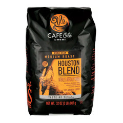 H-E-B Café Olé Houston Blend Whole Bean Coffee 2 lb | Medium Roast | Fresh