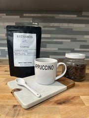 Whole Bean, Medium Roast Coffee (16oz) | Unique Coffee Blend, Midnight Blend | B