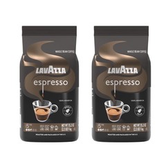 Lavazza Espresso Whole Bean Coffee Blend, Medium Roast ( 2.2 lb , 2 packs ) NEW
