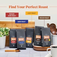 Dark Roast Whole Bean Coffee – 12oz, Clean & Toxin-Tested, Bold Flavor